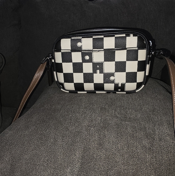 Coach Checkered Crossbody - Picture 3 of 9